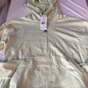 Adidas Mint Green Pullover Hoodie